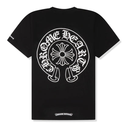 Chrome Hearts - Black Horshoe Short sleeve T-shirt