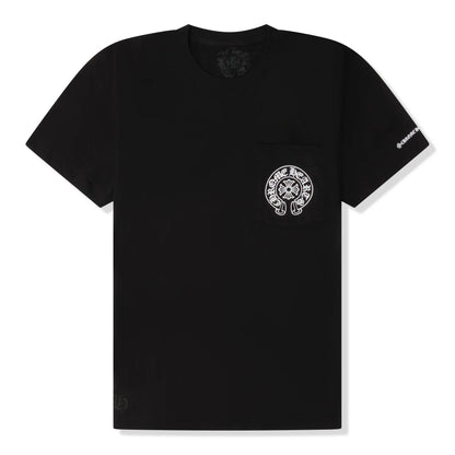 Chrome Hearts - Black Horshoe Short sleeve T-shirt
